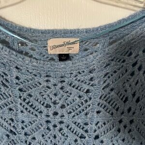 Universal Thread Women's Light Blue Knit Sweater